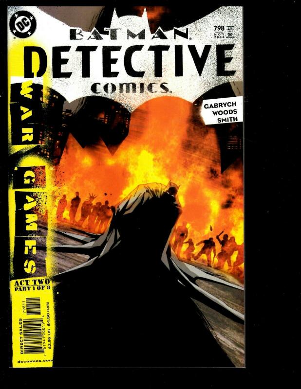 10 Batman Detective DC Comics 791 792 793 794 795 796 797 798 799 810 SM11