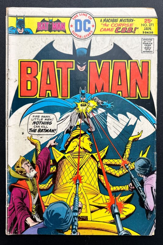 Batman #271 (1976) GD - 1/2 Detached Cvr
