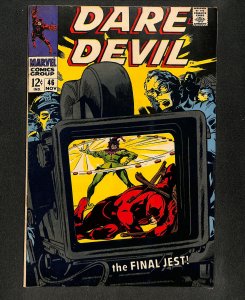 Daredevil #46 Jester! Stan Lee & Gene Colan Cover!