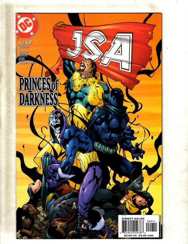 Lot of 12 JSA DC Comic Books #49 50 51 52 53 54 55 56 57 58 59 60 GK25 