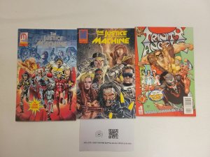 3 Millennium Acclaim Comics #9 Trinity Angels + #1 2 Justice Machine 96 TJ11