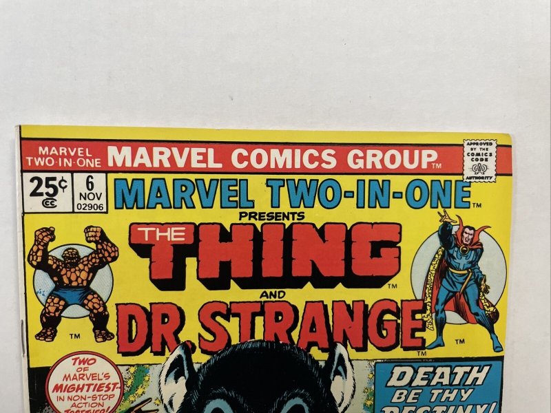 Marvel Two-in-One #6  - Thing And Dr. Strange