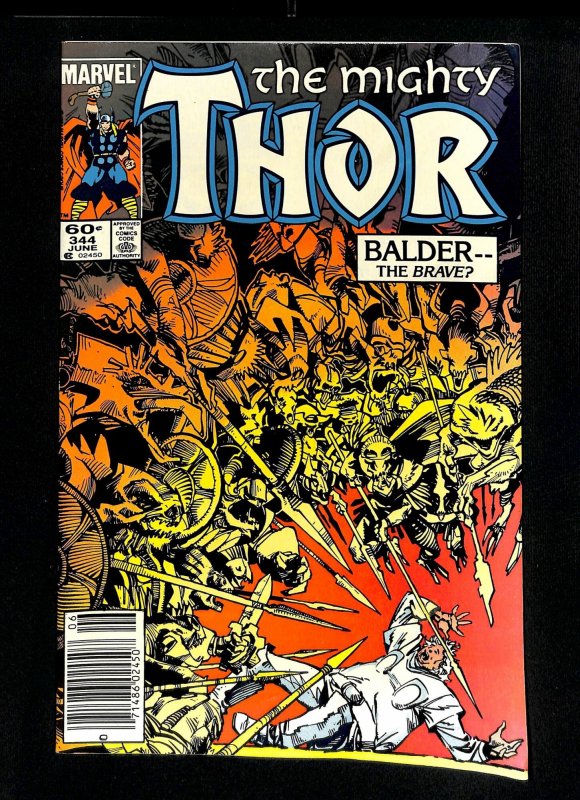 Thor #344 1st Appearance Malekith!