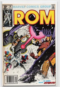 Rom #18 (1981) Rom
