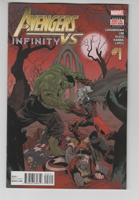 AVENGERS VS INFINITY (2015 MARVEL) #1 NM