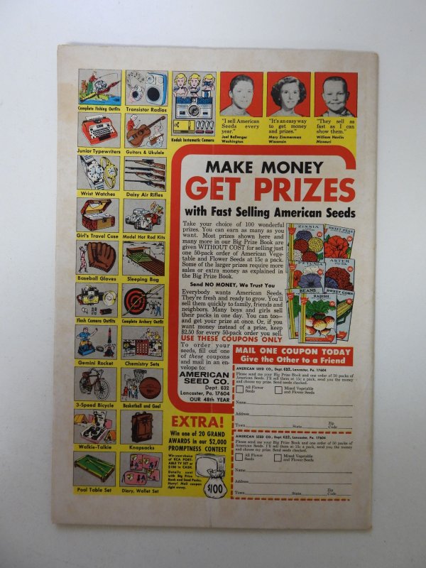 Superman #185 (1966) VG condition subscription crease