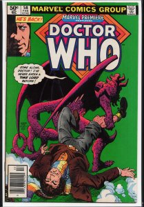 Marvel Premiere #58 (1981) Doctor Who