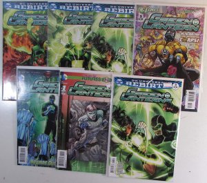 Green Lantern Lot 7 #3, 21, Futures 1, Lanterns 2 b, 3 b x2, 4 b DC 2016 Comics