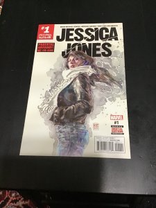 z Jessica Jones #1 A (2016) Ms Marvel! Super high-grade white cover! NM+ Wow