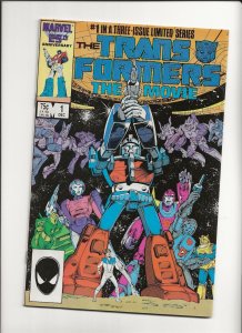 TRANSFORMERS THE MOVIE #1 1ST APPEARANCES MARVEL 