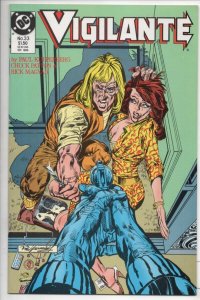 VIGILANTE #33, NM-, Peace Maker's sidekick, DC 1983 1986  more DC in store