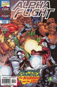 Alpha Flight (2nd Series) #20 VF ; Marvel | Last Issue Steven Seagle