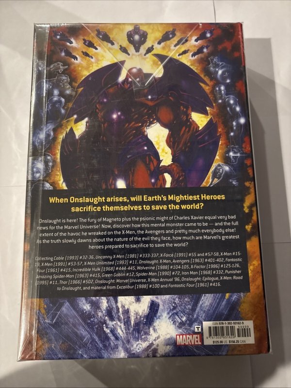 X-Men / The Avengers: Onslaught Omnibus HC DM Ed (Marvel) (Sealed)