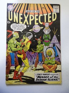 Tales of the Unexpected #44 (1959) VG+ Condition moisture stain