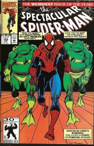 The Spectacular Spider-Man #185 Direct Edition (1992) - NM