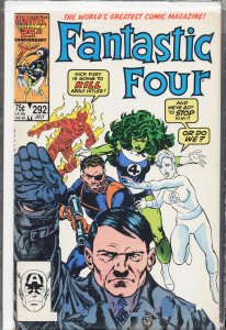 Fantastic Four #292 (1986) Fantastic Four