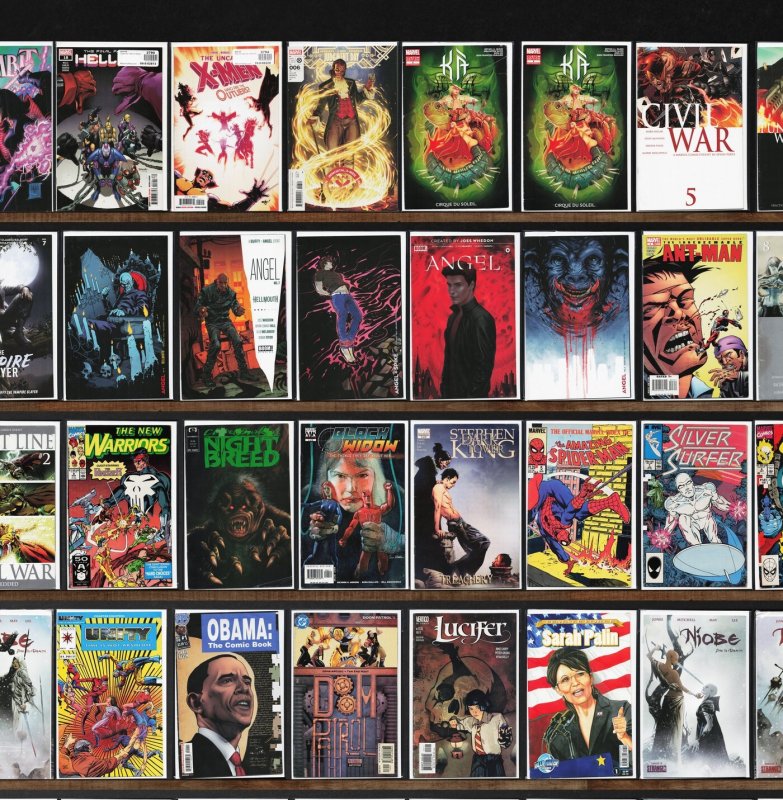 Huge Lot 140+ Comics with Angel, The Irredeemable Ant Man & More!