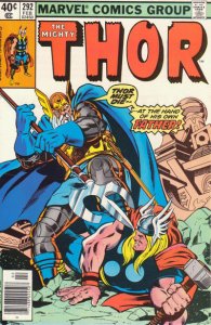 Thor #292 (Newsstand) VF ; Marvel | Roy Thomas Odin