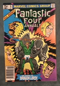 Fantastic Four Annual #16 Newsstand Edition (1981)