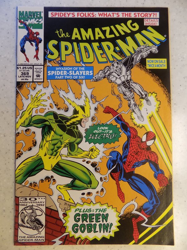 AMAZING SPIDER-MAN # 369 MARVEL ACTION ADVENTURE