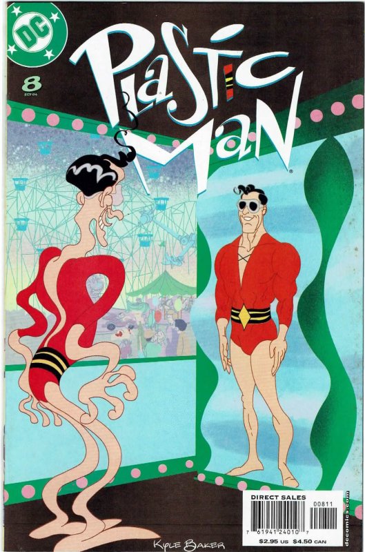 Plastic Man #8  (2003) Kyle Baker NM