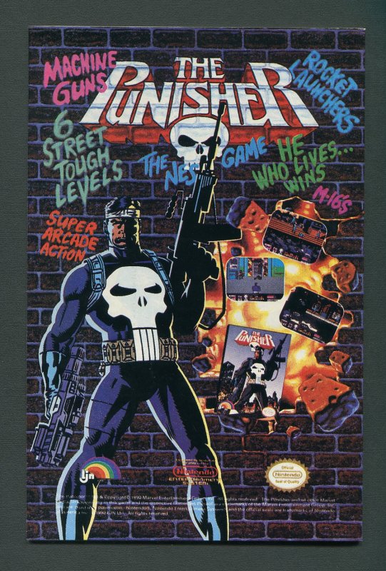 Punisher #45 / 9.0 VFN/NM - 9.2 NM-  Newsstand February 1991