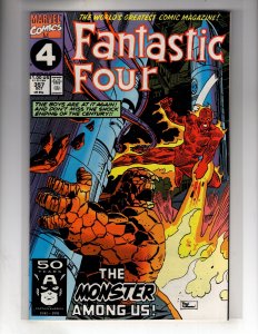 Fantastic Four #357 (1991)  THE MONSTER AMONG US!   - [•ID#097]