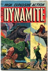 Dynamite #1 1953- Drug Story- Don Heck cover- Reading Copy G