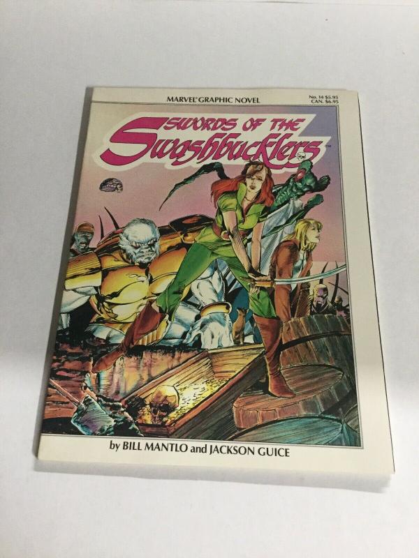 Marvel Graphic Novel 14 Swords Of The Swashbucklers Nm- Near Mint- B19