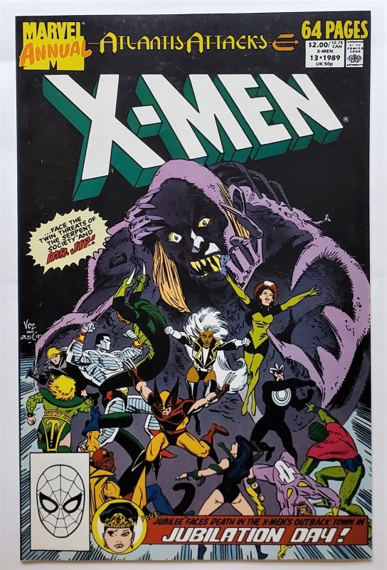 The Uncanny X-Men Annual #13 (Jan 1989, Marvel) VF