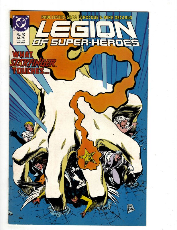 Legion of Super-Heroes #40 (1987) J609