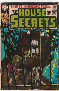 The House Of Secrets # 81 Cover GD/VG DC 1969 1st Appearance Of Abel [K2]