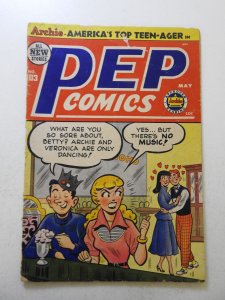 Pep Comics #103 (1954) FR/GD Condition see desc