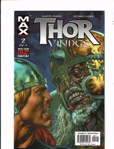7 Thor Marvel Comics Vikings # 1 2 3 4 5 + Godstorm & Thorion The New Asgods RC5