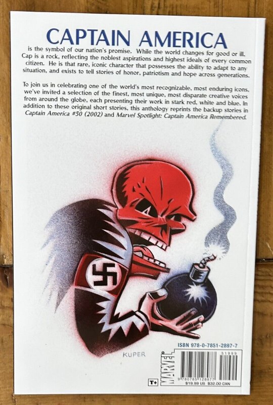 Captain America Red White & Blue Marvel Trade Paperback TPB SC