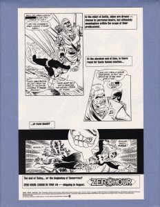 Zero Hour #0 1 2 3 4 Ashcan DC Comics 1994