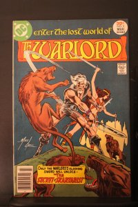 Warlord #5 (1977) High-Grade NM- or better! Mike Grell art wow!
