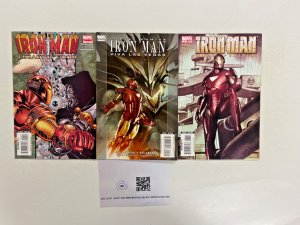 3 Iron Man Marvel Comic Books # 2 4 32 Avengers Defenders Iron Man 43 JS44