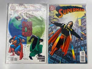 5 DC COMICS Superman Man of Steel #57 58 62 Superman #114 Adventures #535 90 KM5