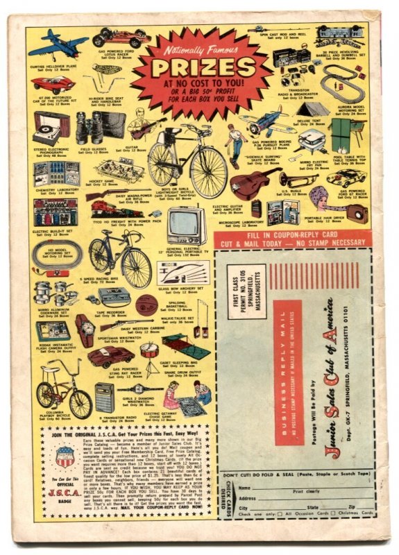 Three Stooges #25  1965 - Gold Key  -G- - Comic Book