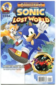SONIC LOST WORLD #1 Halloween Comicfest, Promo, 2013, NM, Deadly Six