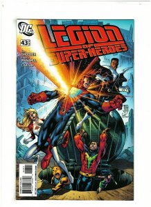 Legion of Super-Heroes #43 NM- 9.2 DC Comics 2008 Jim Shooter 