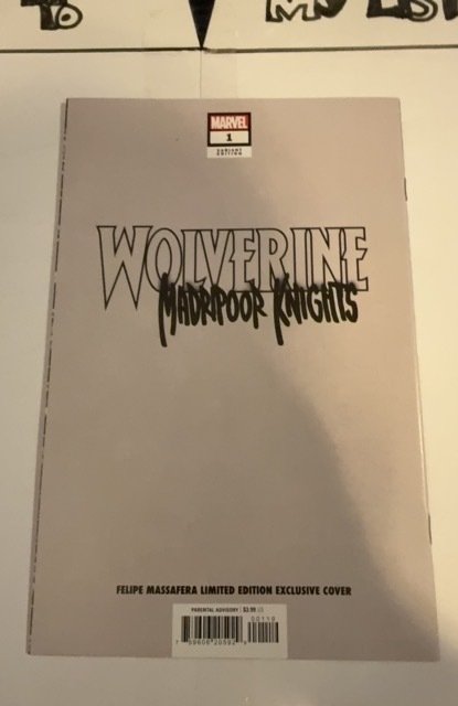 Wolverine: Madripoor Knights #1 Felipe Massafera Virgin