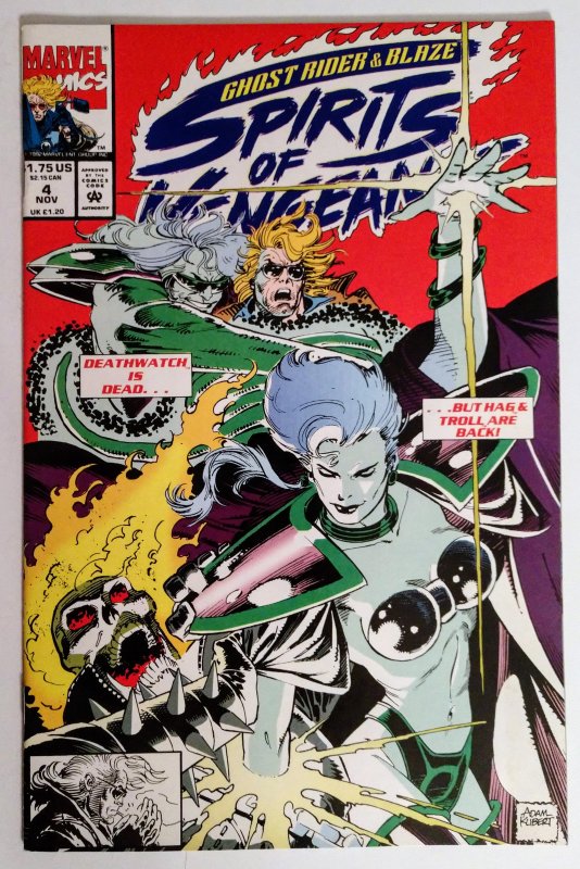 Ghost Rider/Blaze: Spirits of Vengeance #4 (NM, 1992)