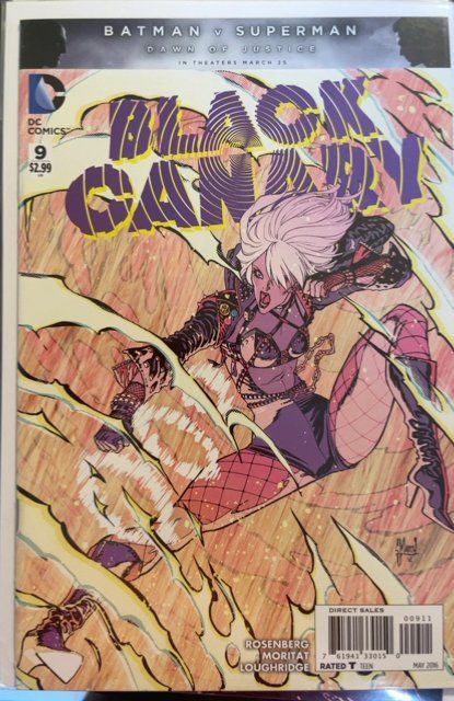 Black Canary #1-11 (2015) all high grade