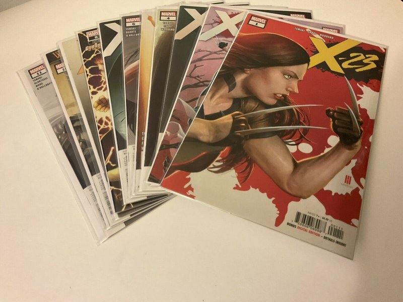 X-23 1 2 3 4 5 6 7 8 9 10 11 Nm Near Mint Marvel Comics 