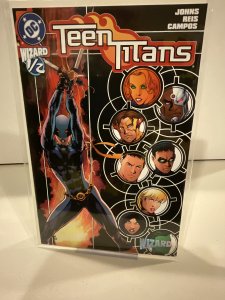 Teen Titans #1/2 Wizard Special  2004 9.0 (our highest grade)  Sealed with COA!