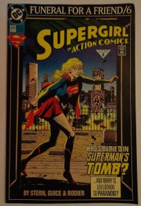 Action Comics Superman Stern Guice Rodier #686 DC Comics February 1993 (VF-)