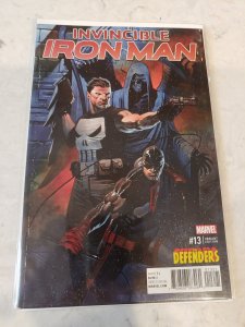 Invincible Iron Man Vol 2 #13 Cover B Variant Chris Stevens Defenders Cover