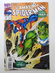 The Amazing Spider-Man #381 vs the Hulk! Sharp NM- Condition!